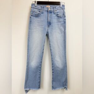 MOTHER Insider Crop Step Fray Jeans Limited Edition Size 27